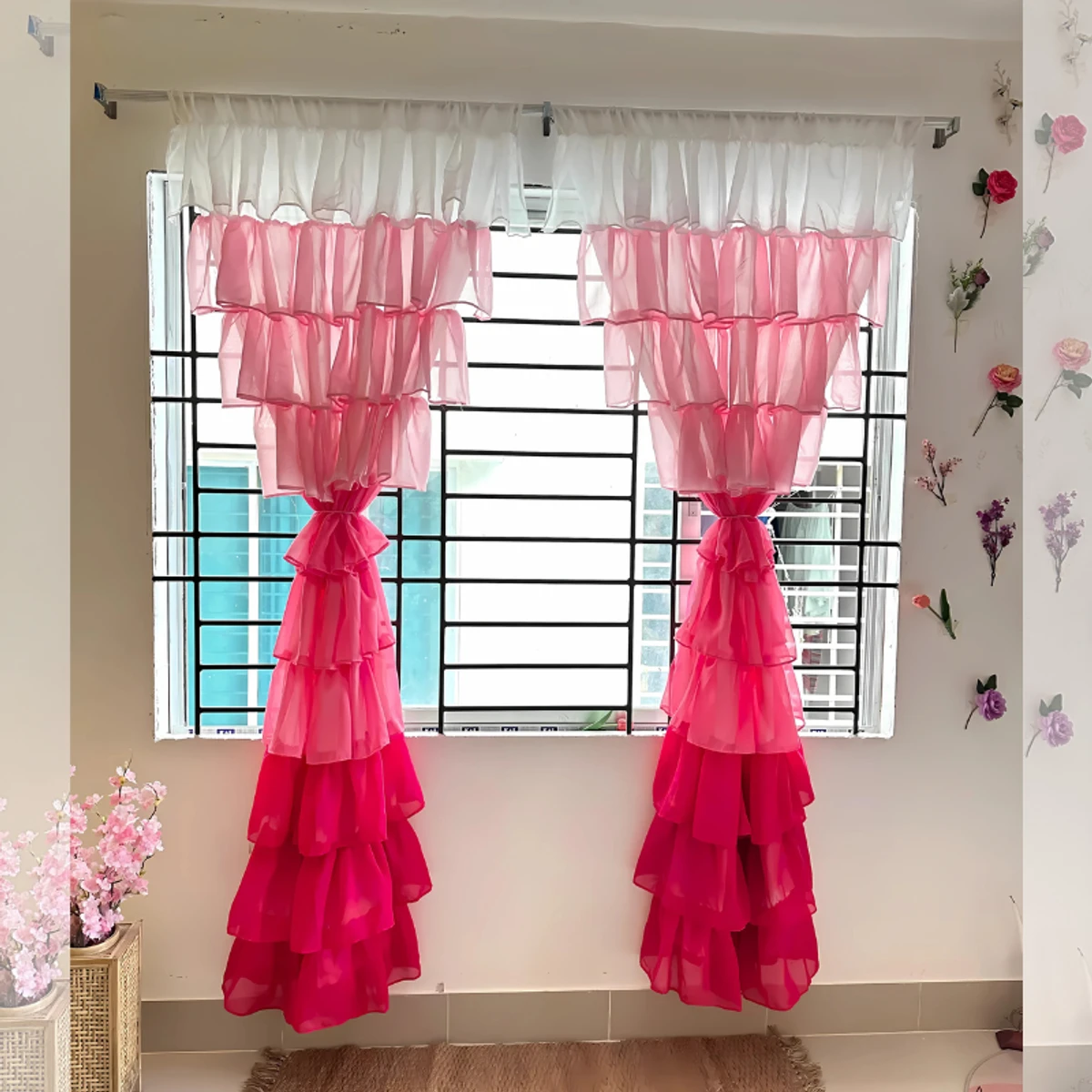 Ruffle Curtain code : RC03